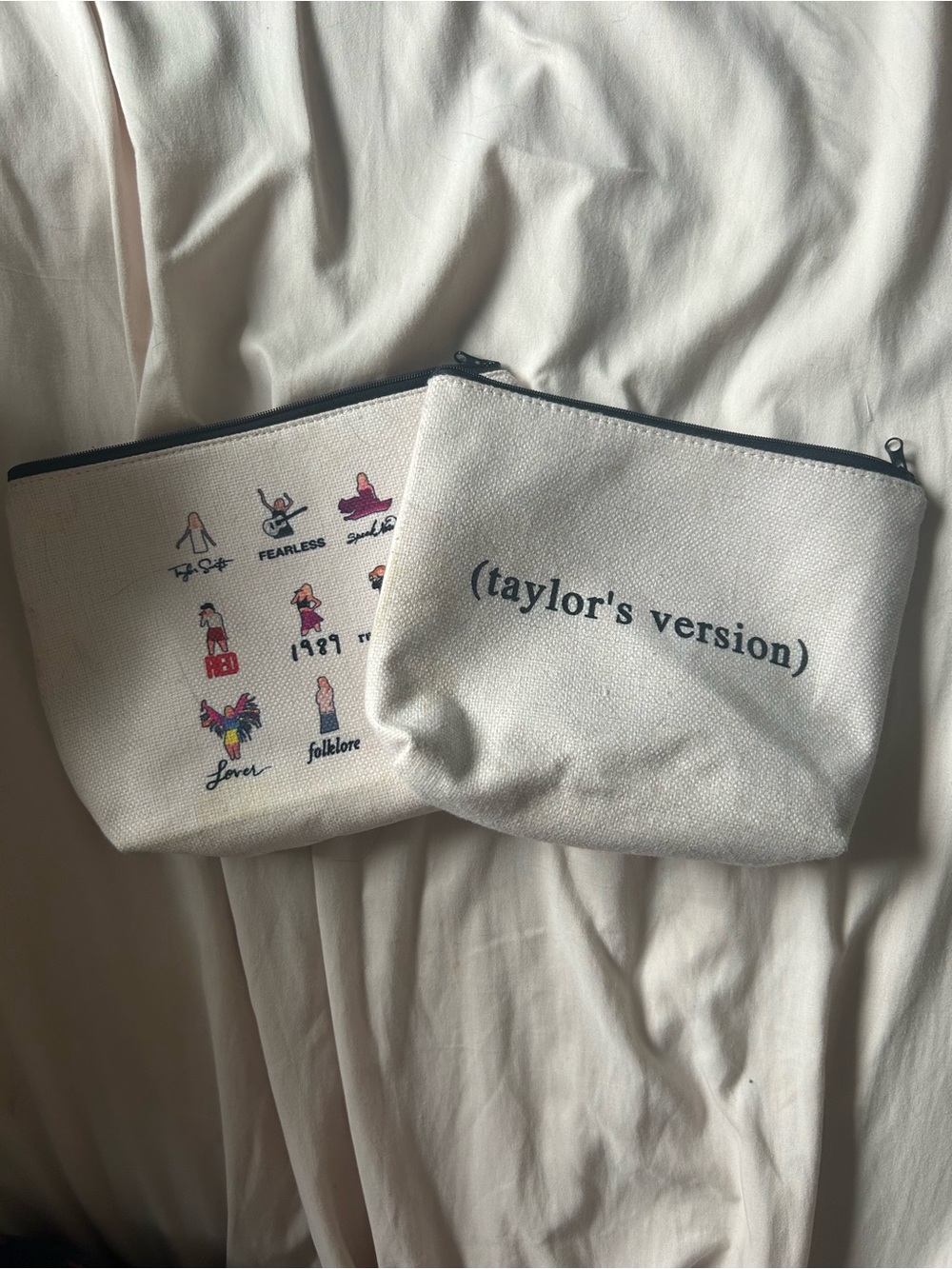 Taylor Swift zip pencil pouches